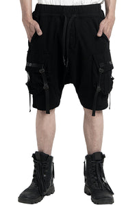 2401-PT06 Black Raven Shorts 05 Black