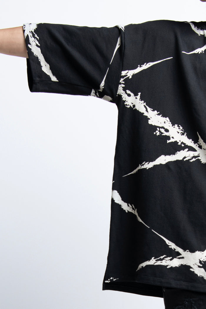 2402-TP12 Half Sleeve Cross Top