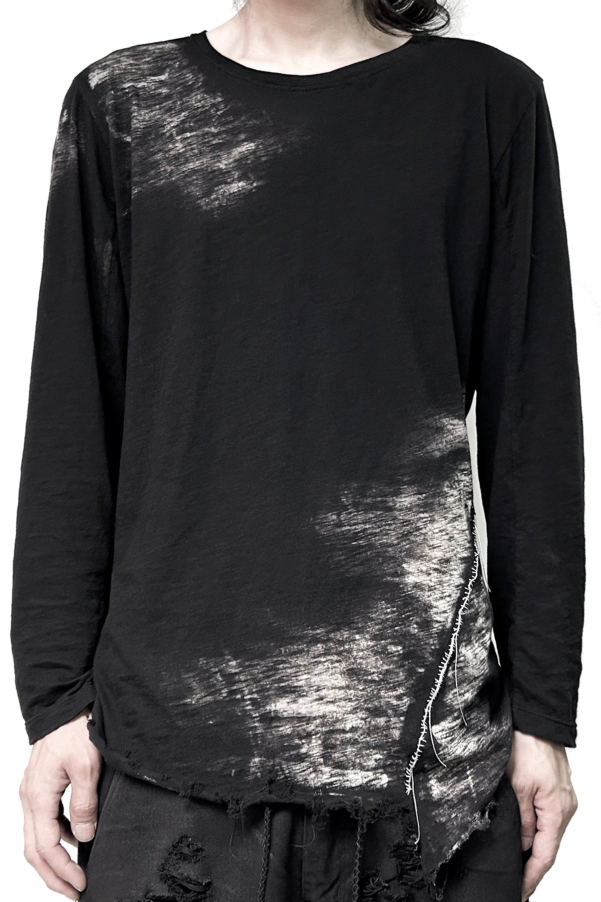 2502-CT02/LS Black Shadow Cut / LS - Black
