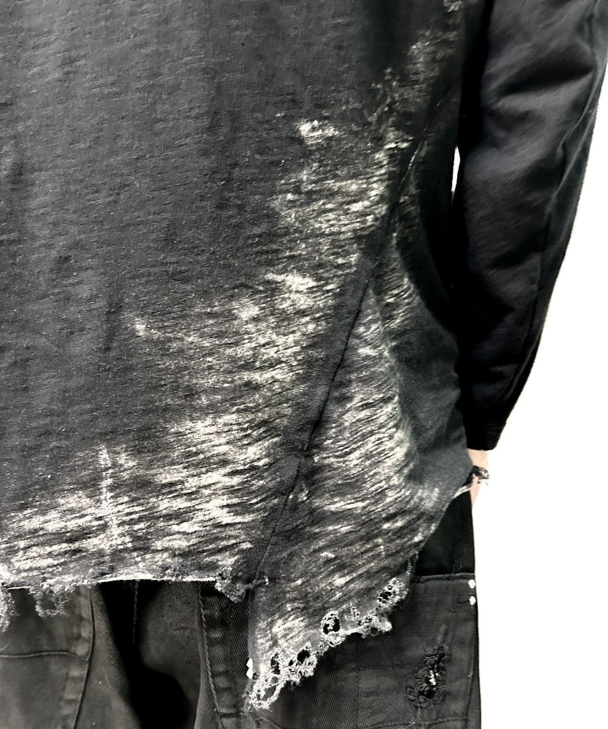 2502-CT02/LS Black Shadow Cut / LS - Black