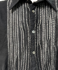 2502-SH04 White Flame Layered Flannel Shirt