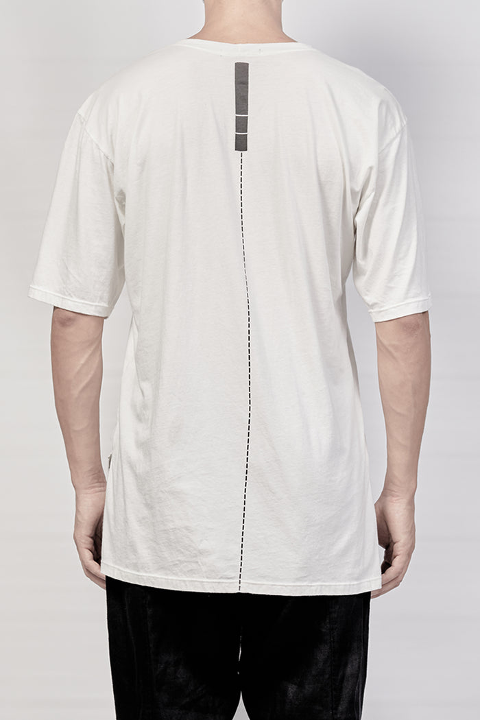 2102-CT03/SS/DN Monolith Cut 02 / SS - White
