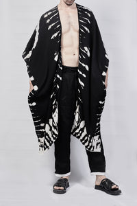 2301-GL04 Cross X Long Gown - Black