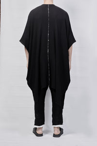 2301-GL05 Monolith Long Gown - Black