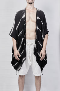2301-GS02 Tesla Short Gown - Black