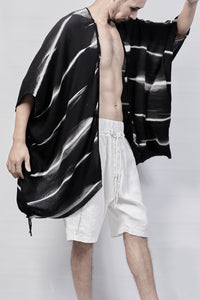 2301-GS02 Tesla Short Gown - Black