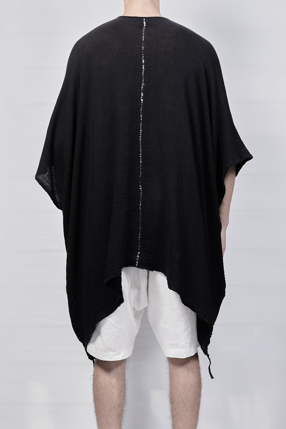 2301-GS05 Monolith Short Gown - Black