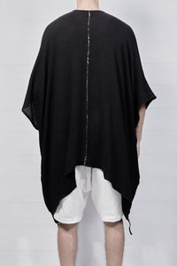 2301-GS05 Monolith Short Gown - Black