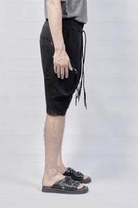 2102-PT04 Double Pocket Short - Black