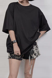 2301-CT03 Back Hole Cut - Black