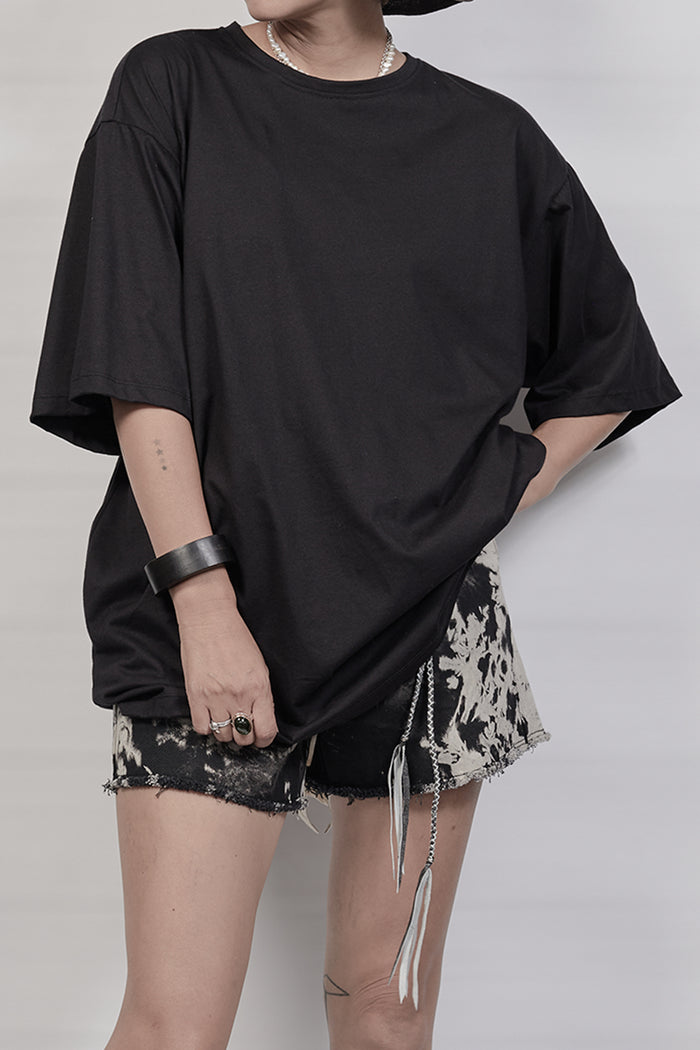 2301-CT03 Back Hole Cut - Black