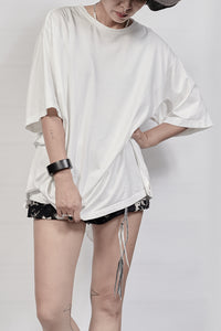 2301-CT03 Back Hole Cut - White