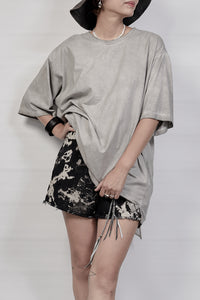 2301-CT03 Back Hole Cut - Charcoal