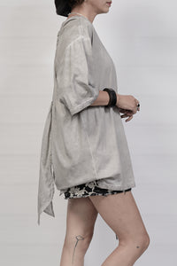 2301-CT03 Back Hole Cut - Charcoal