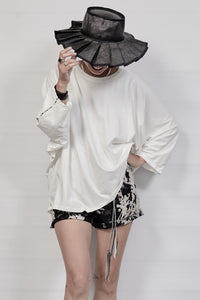 2301-CT04 Dolman Cut - White