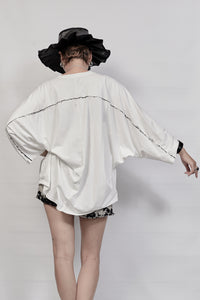 2301-CT04 Dolman Cut - White
