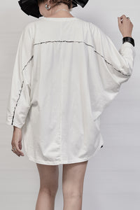 2301-CT04 Dolman Cut - White