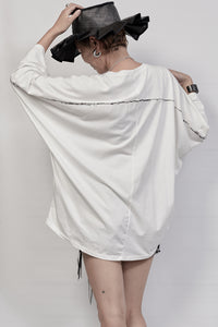 2301-CT04 Dolman Cut - White
