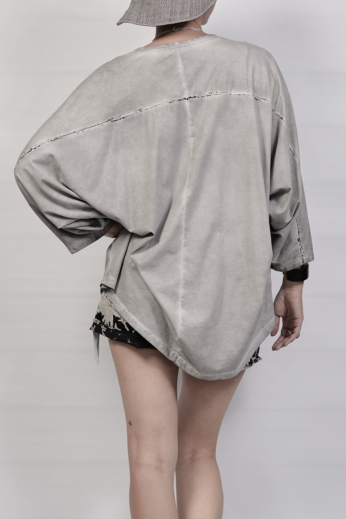 2301-CT04 Dolman Cut - Charcoal