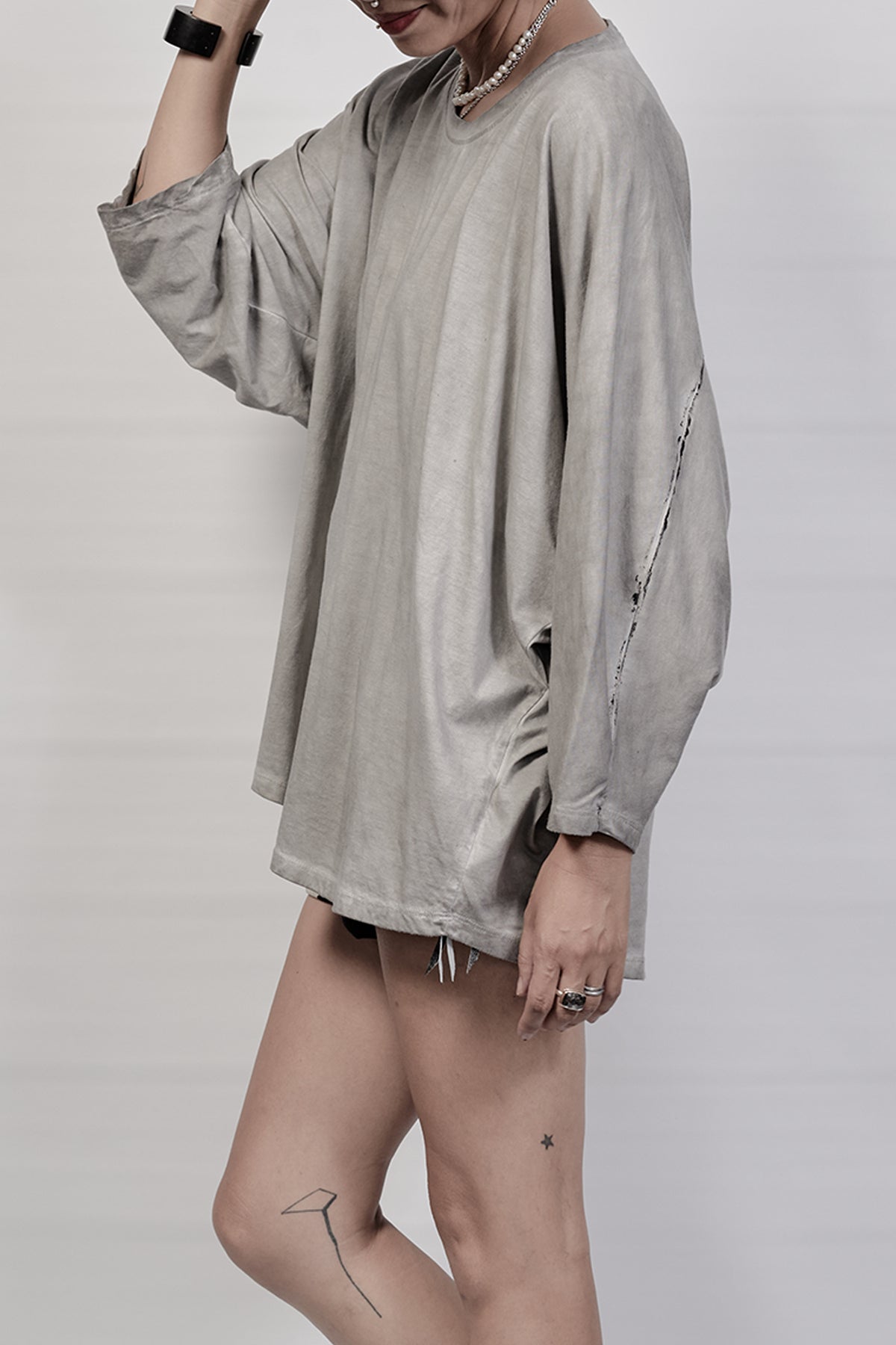 2301-CT04 Dolman Cut - Charcoal