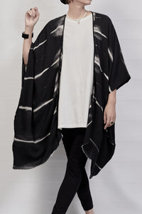 2301-GS02 Tesla Short Gown - Black