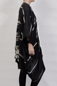 2301-GS02 Tesla Short Gown - Black