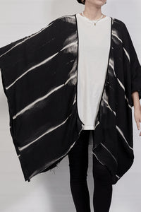 2301-GS02 Tesla Short Gown - Black