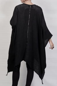 2301-GS05 Monolith Short Gown - Black