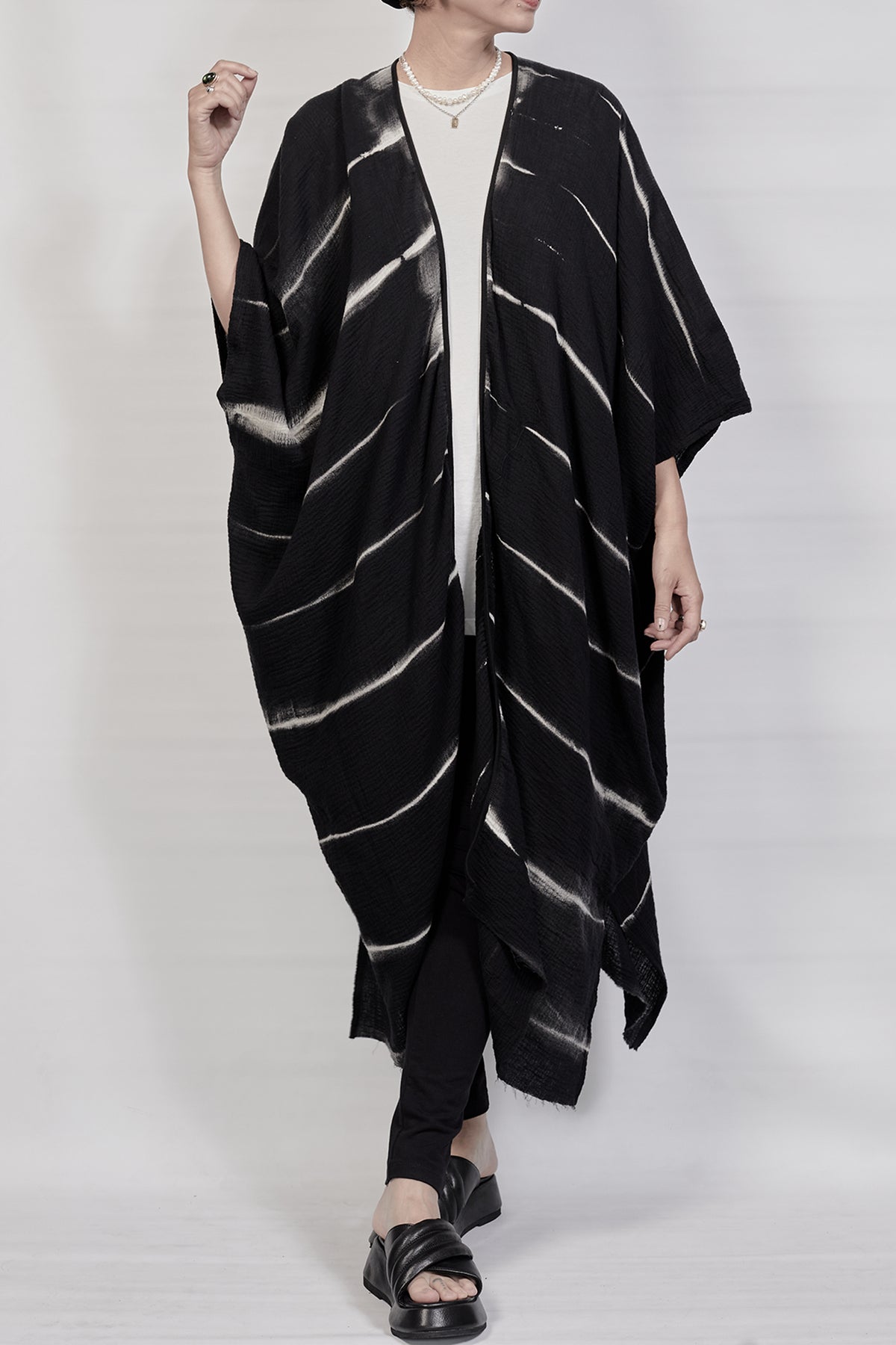 2301-GL02 Tesla Long Gown - Black