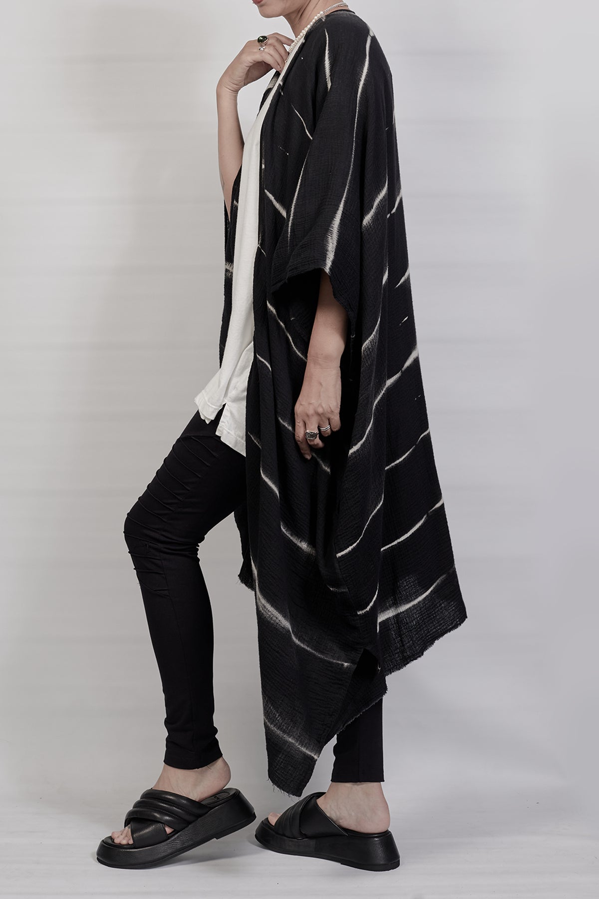 2301-GL02 Tesla Long Gown - Black