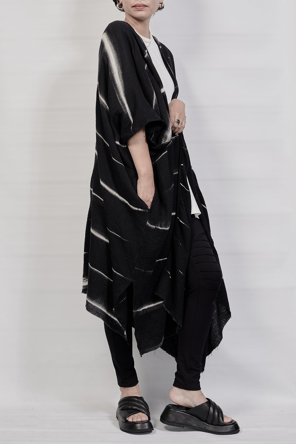 2301-GL02 Tesla Long Gown - Black