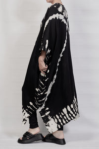 2301-GL04 Cross X Long Gown - Black