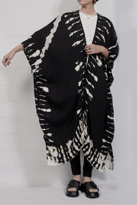 2301-GL04 Cross X Long Gown - Black