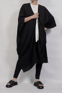 2301-GL05 Monolith Long Gown - Black