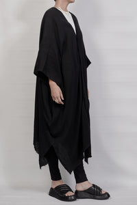 2301-GL05 Monolith Long Gown - Black