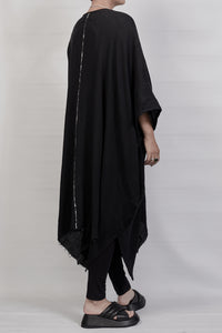 2301-GL05 Monolith Long Gown - Black