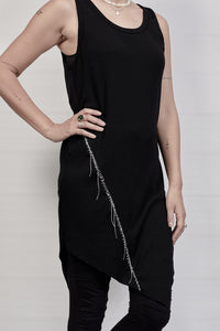 2302-OP03 Cotton Rib OP - Black