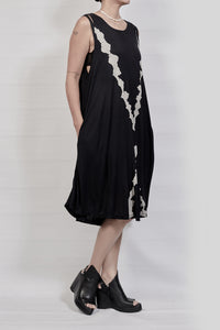 2302-OP01 Rayon Cross OP 01 - Black