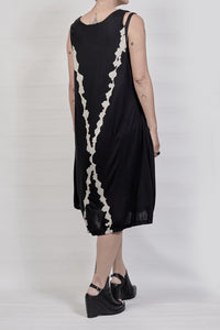 2302-OP01 Rayon Cross OP 01 - Black