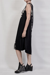2302-OP01 Rayon Cross OP 01 - Black