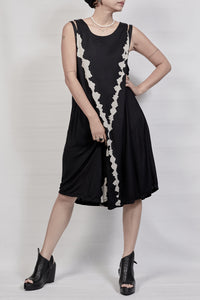 2302-OP01 Rayon Cross OP 01 - Black