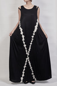 2302-OP02 Rayon Cross OP 02 - Black