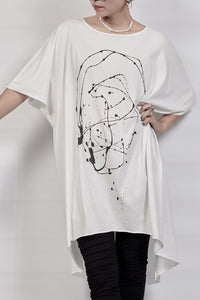 2302-CT01 Oversized Cut - White