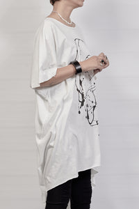 2302-CT01 Oversized Cut - White