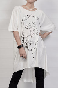 2302-CT01 Oversized Cut - White
