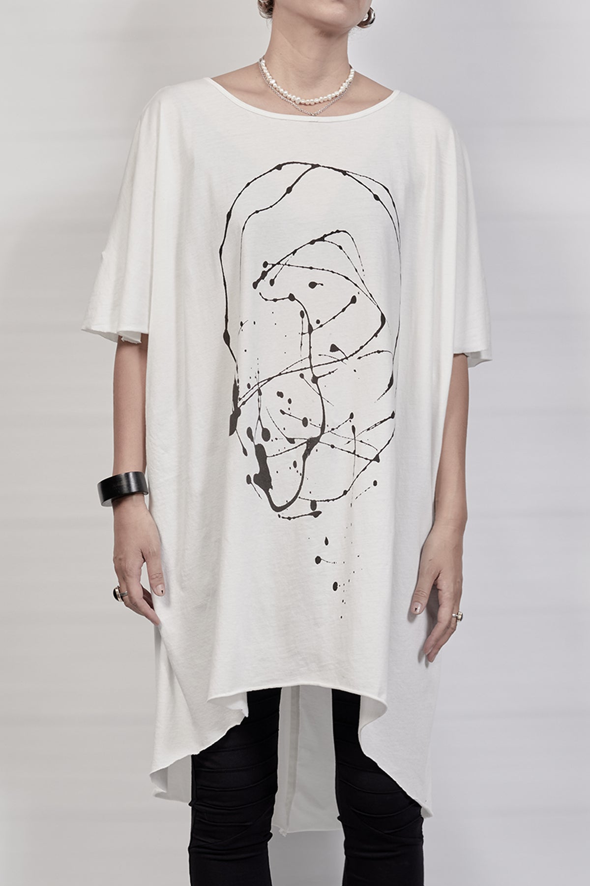 2302-CT01 Oversized Cut - White