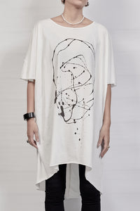 2302-CT01 Oversized Cut - White