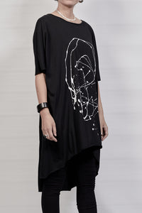 2302-CT01 Oversized Cut - Black