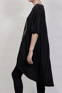 2302-CT01 Oversized Cut - Black