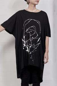 2302-CT01 Oversized Cut - Black